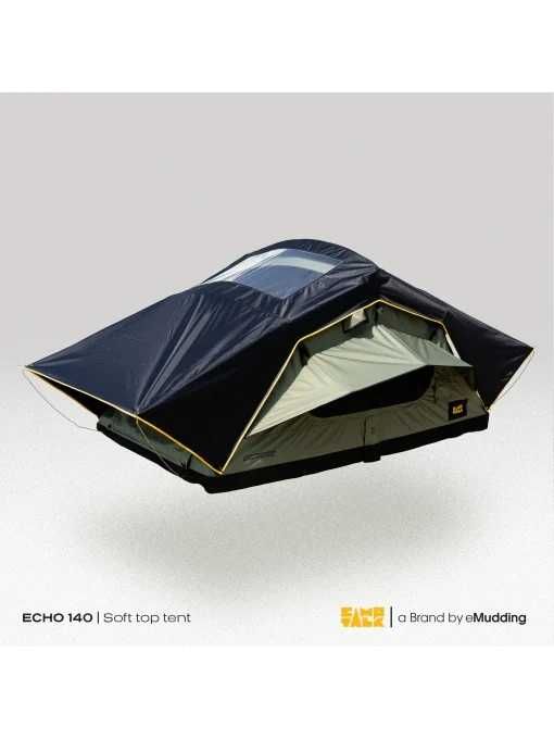 Cort de acoperiș auto CampTalk Echo 140, pentru 2-3 persoane, 140x240 cm, greutate 57 kg, compatibil autovehicule mici, SUV și 4x4