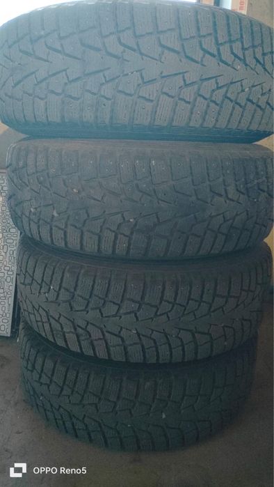 Продам зимние шины с дисками на R17