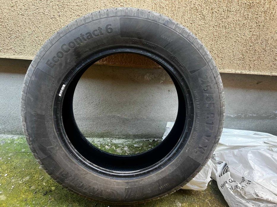 4 Cauciucuri 215/65 R17 V XL Continental EcoContact 6 - 2 saptamani s-a mers cu ele