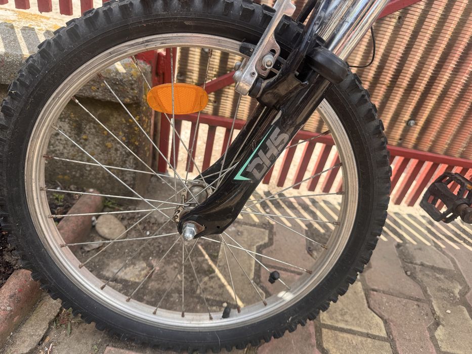 Bicicleta copii DHS Climber 1.0 cu 6 viteze si suspensie fata spate