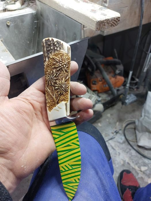 Panoplie vanatoare căprior, mistreț, capra neagră, cravata cerb sculpt