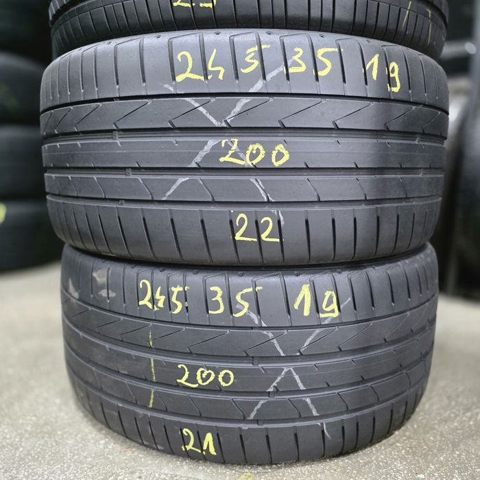 2x 245/35/19 VARA HANKOOK 2021 Stare excelenta