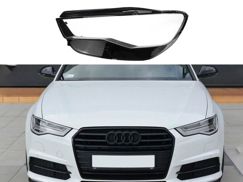 Стъкла за фарове на Audi A6 C7 Facelift