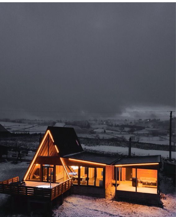 Vand Cabana A frame cu extensie