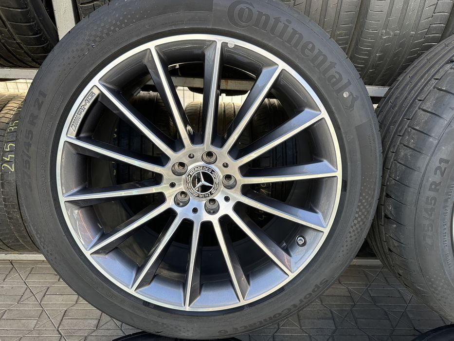 jante originale mercedes amg r21 gle coupe suv w167 echipate vară noi