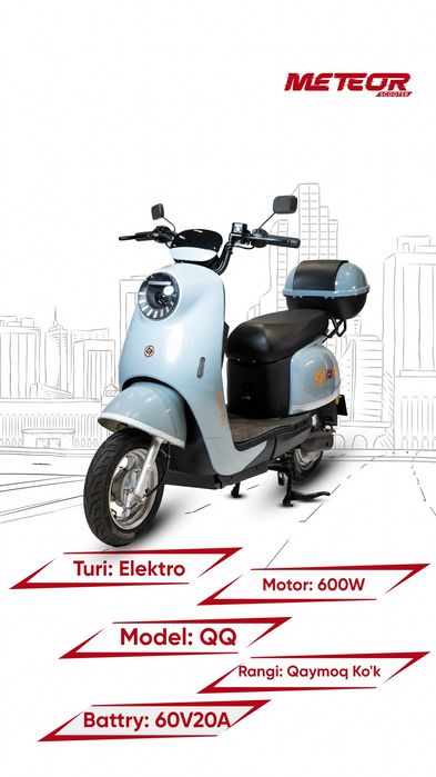 Скутер larni "Meteor scooter" 1chi qoldan oling