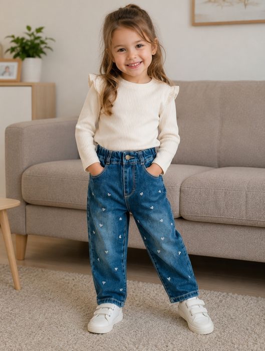 Джинсы, платья, сарафаны на 5 лет