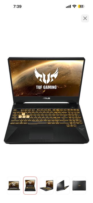 Продам ноутбук asus tuf gaming