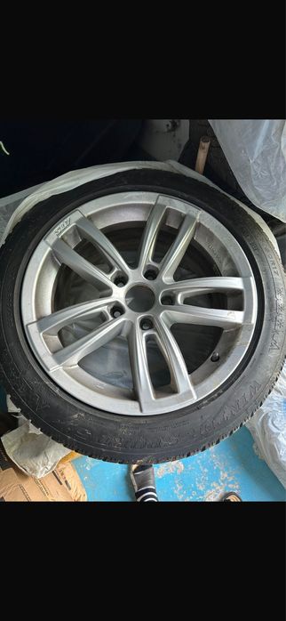 Jante ATS 17” + anvelope iarnă 225/50 R17 compatibile BMW, prindere 5x120