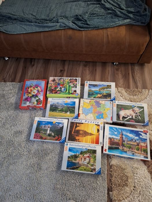 Puzzle Ravensburger, garden tools 10 noi la cutie