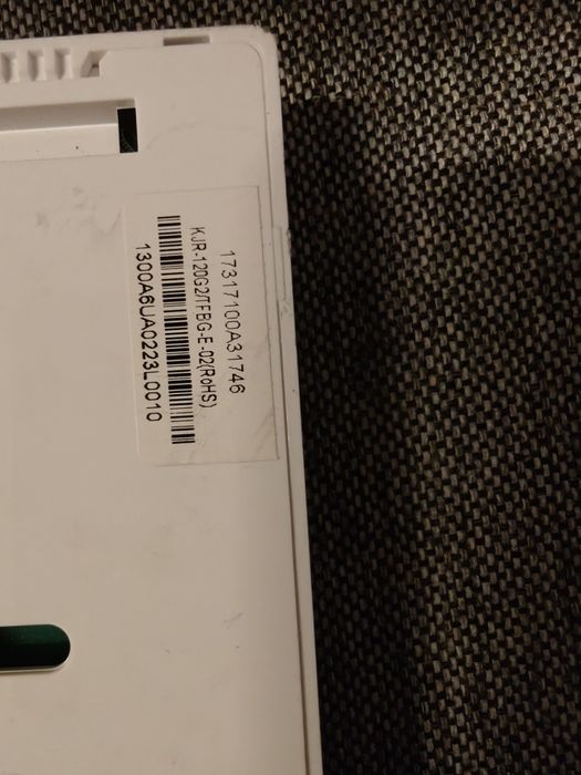 MIDEA AU-KJR-120G2/TFBG-E Telecomandă pentru aer condiționat cu fir