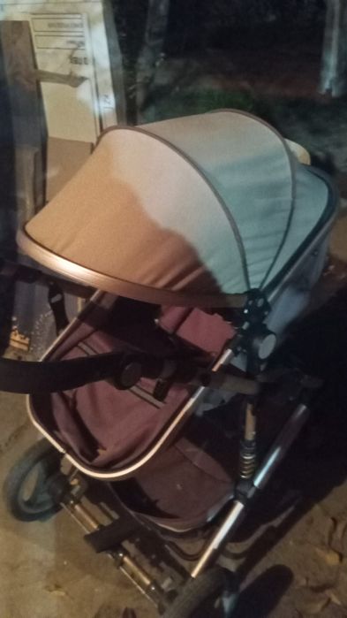 каляска 2в1 очень удобная