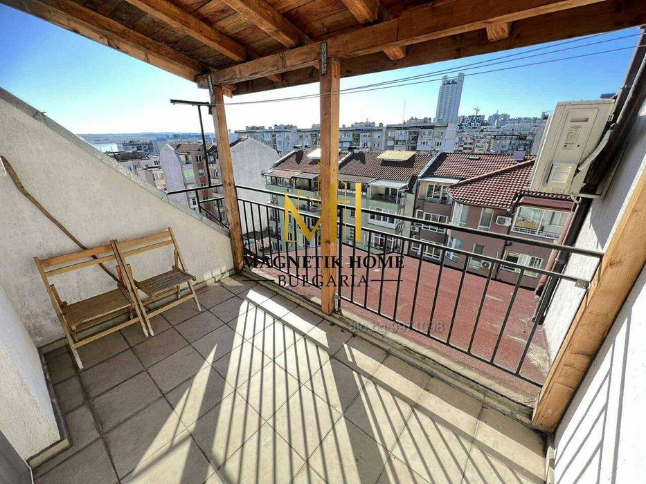 Дава се под наем Двустаен апартамент в Бургас, Меден рудник - зона В - 69 кв.м за 306 € - Снимка #6