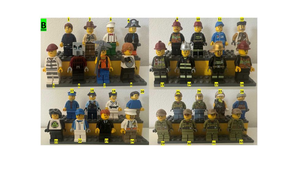 Figurine Lego diferite teme