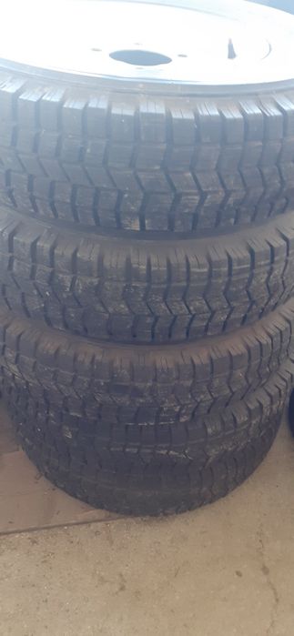 5 броя джанти с гуми за Лент Ровър Дефендър  16цола.