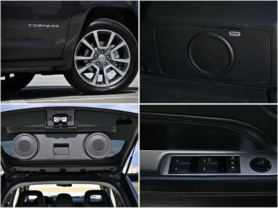 Jeep Compass Limitied 4X4   navi, camera, trapa, piele