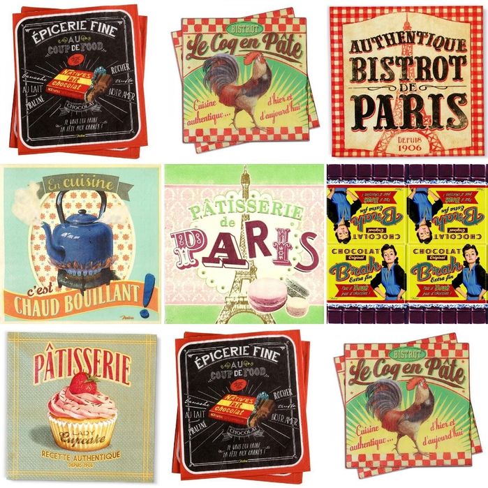 Салфетки за декупаж декорация/ за колекция