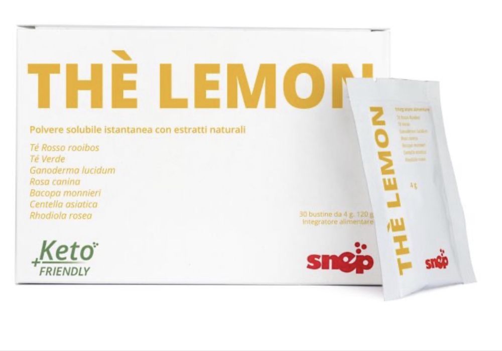 Ceai drenant Snep - The mix/ lemon - 30 plicuri de 4g