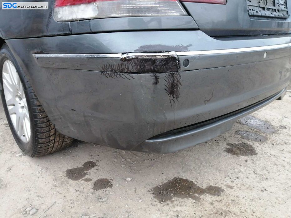 Bara Spoiler Spate cu Locas Senzori Parcare cu Defect BMW Seria 7 E65 E66 730 Facelift 2001 - 2008 Culoare A36/7 Titangrau II Metallic [L4823] [RAFT]