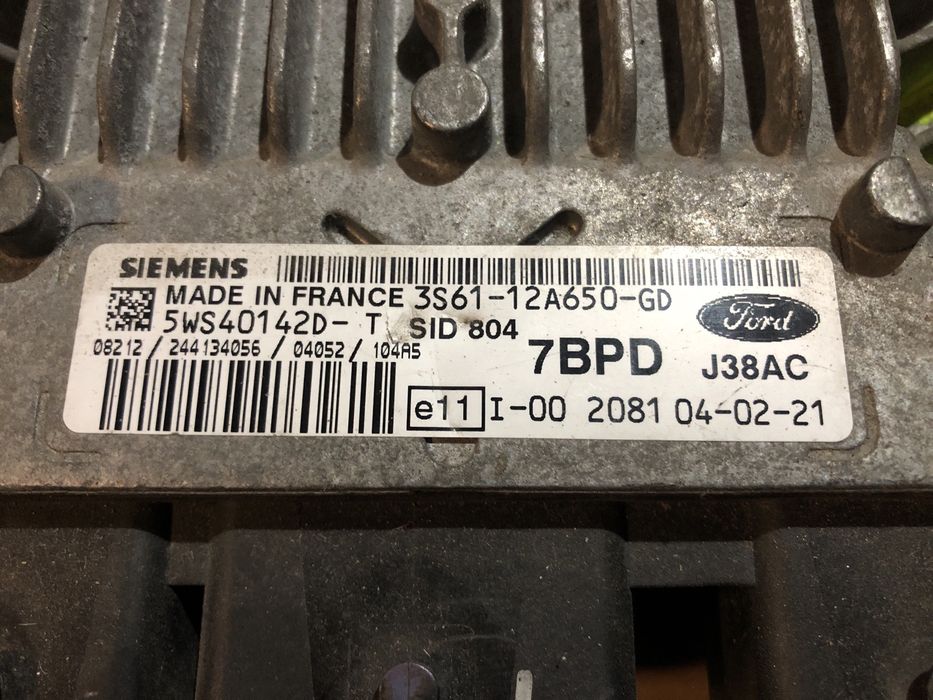 Calculator motor Ford Fiesta 1,4tdci euro3/4 an 2004