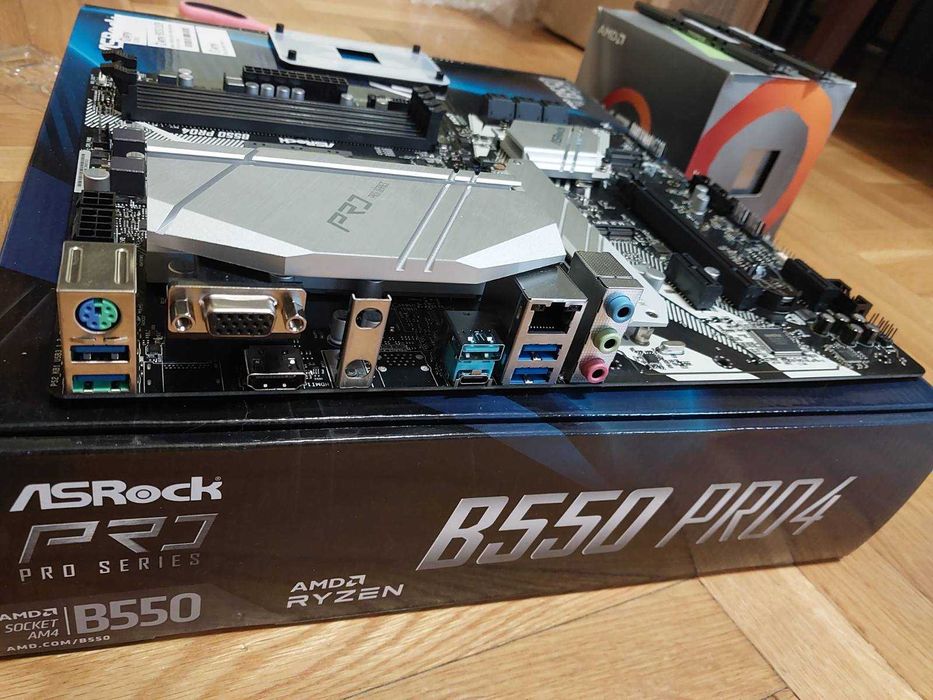 AMD Ryzen 7 3700X + AsRock B550 Pro4