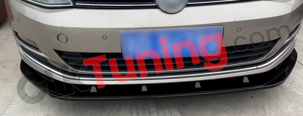 Lip prelungire tuning pentru bara fata dedicat pe Volkswagen Golf 7