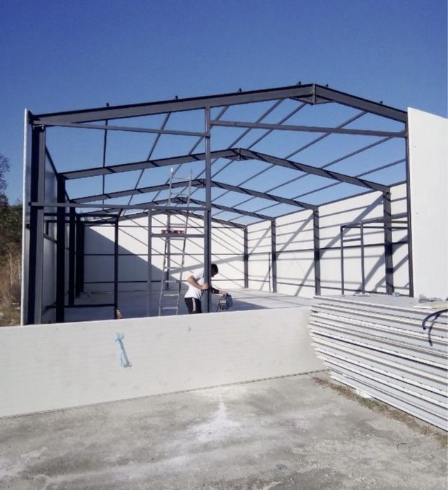 Confectionam hale metalice