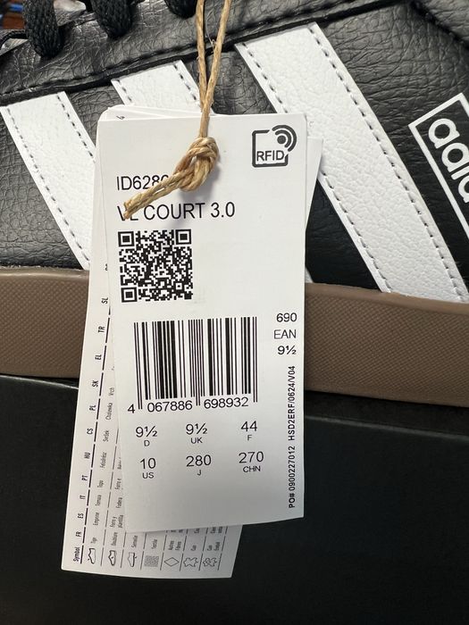 Adidas VL Court 3.0 - 44 номер