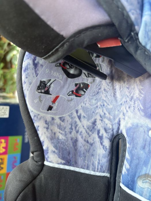 Scaun Auto Frozen Original Disney 15-36 KG Reglabil + Inaltator + Centuri | Stare noua