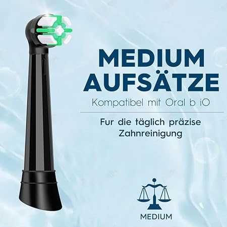 Set de 8 capete IO compatibile cu Oral B IO 3N/3/4/5/6/7/8/9/10 Series