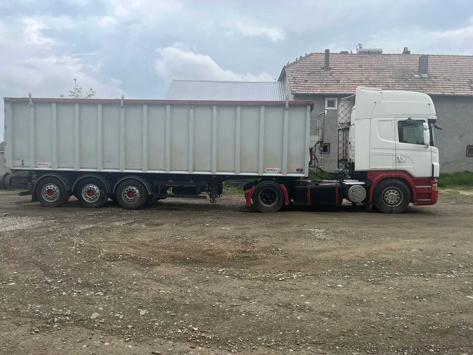 Scania R480+Bena cereale Benalu