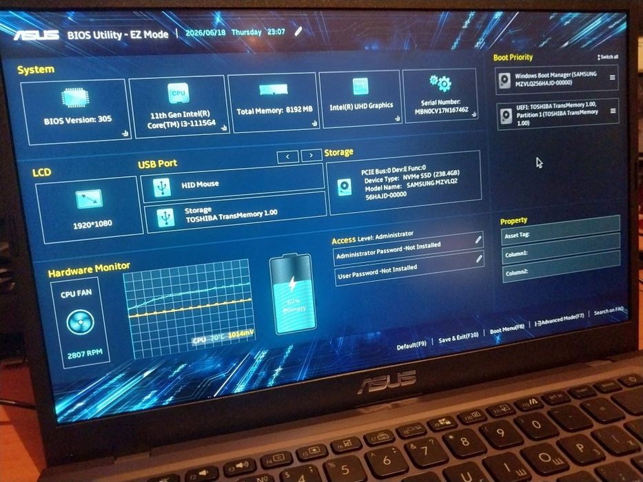 Ноутбук NoteBook Asus