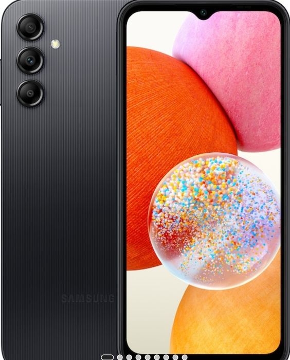 Продавам нов Смартфон Samsung Galaxy A14, 164GB, 4GB RAM, 4G,черен цвят