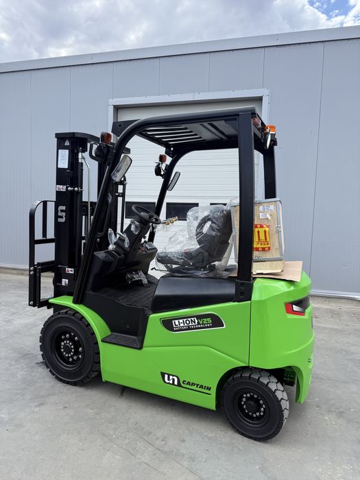 Stivuitor Electric Electrostivuitor 2,5T NOU LI ION 5 Ani Garantie