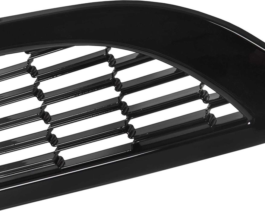 Решеетка Мини Купър R50 R52 R53 Mini Cooper решетки Черна тунинг гланц