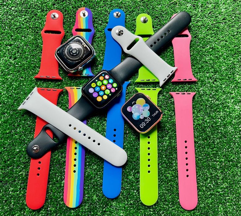 Умен Smart Часовник Гривна Watch Series 44mm iWatch за iPhone Android