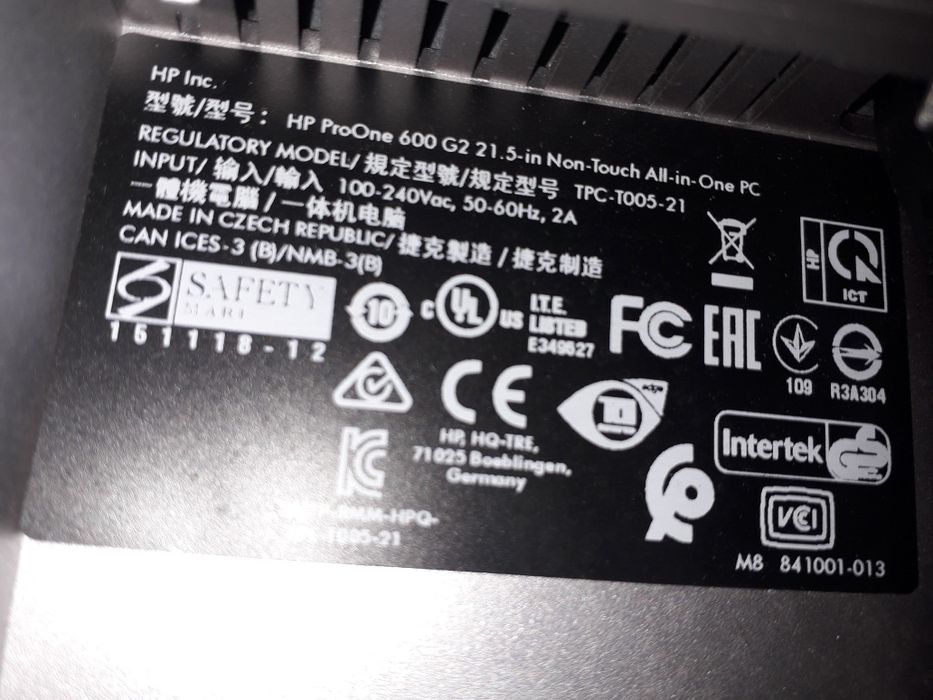 Моноблок HP ProOne 600 G2 21.5д