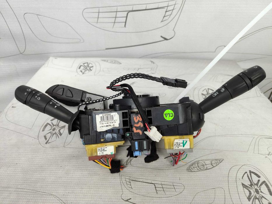 Ansamblu manete comenzi volan + spiră Renault Captur 479457095R 2014 / [2013-2020] / (5B3)