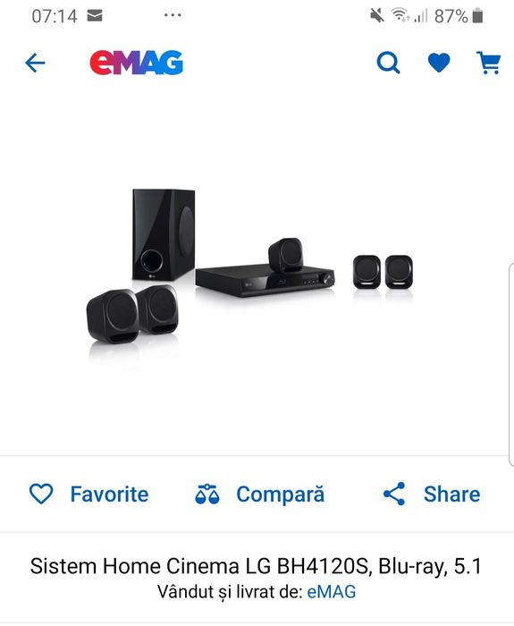 LG System Home cinema