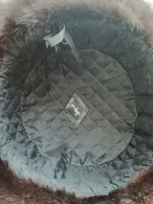 Шапка мужская  норковая