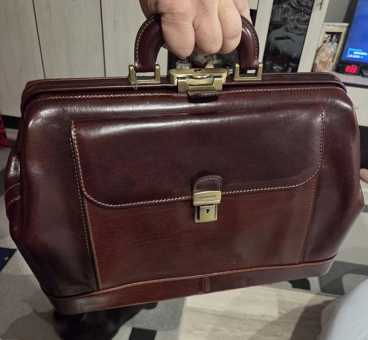Geantă piele pentru medici, avocați etc