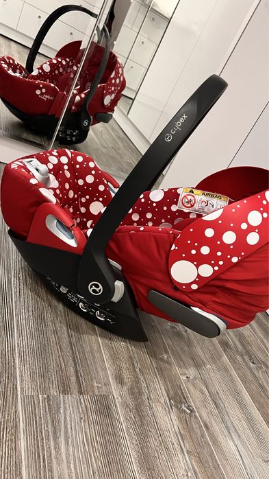 Стол за кола Cybex Cloud Z i-Size Jeremy Scott Petticoat red dark