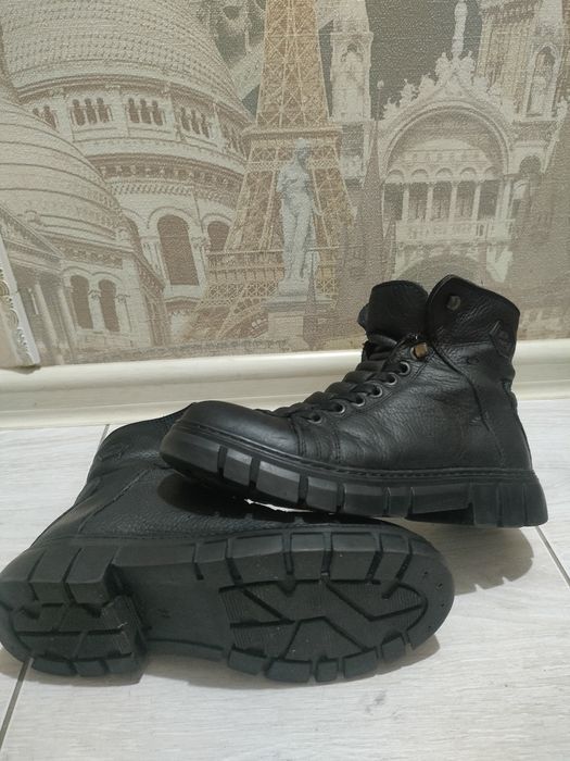 Зимние ботинки для мальчика. Натуральная кожа. Размер 33. Пр-во Турция