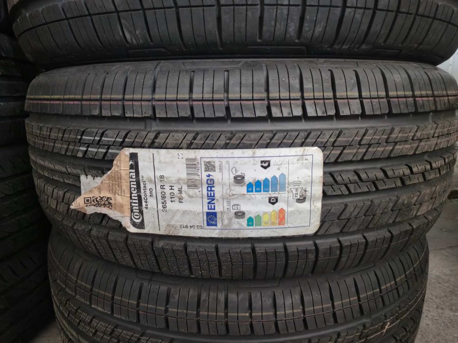 4 Anvelope M+S - 265/60/18 110H XL - Continental 4X4 Contact OE MO ML - NOU - DOT 2024 !