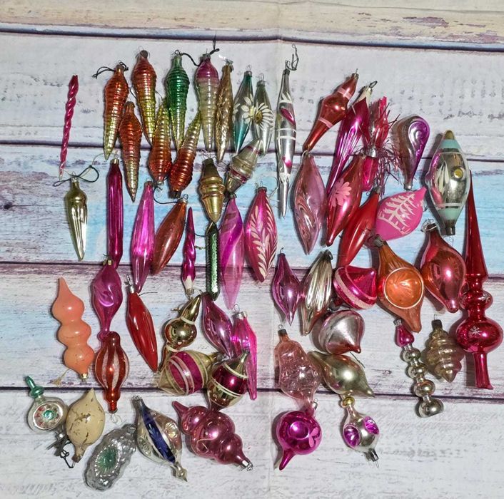 Игрушки стекло, советские