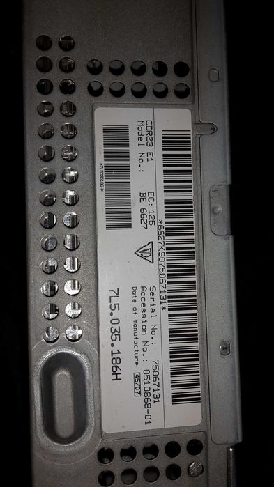 Harman/Becker CDR 23 -Porsche cd auto Revox B 710
