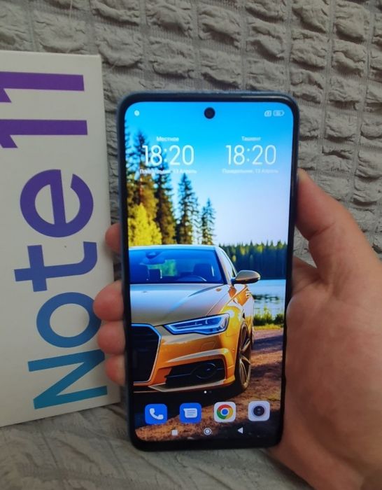 Srochna sotiladi Xiaomi Redmi Note 11 4G 6/128Gb Orginal Xolati Yaxshi