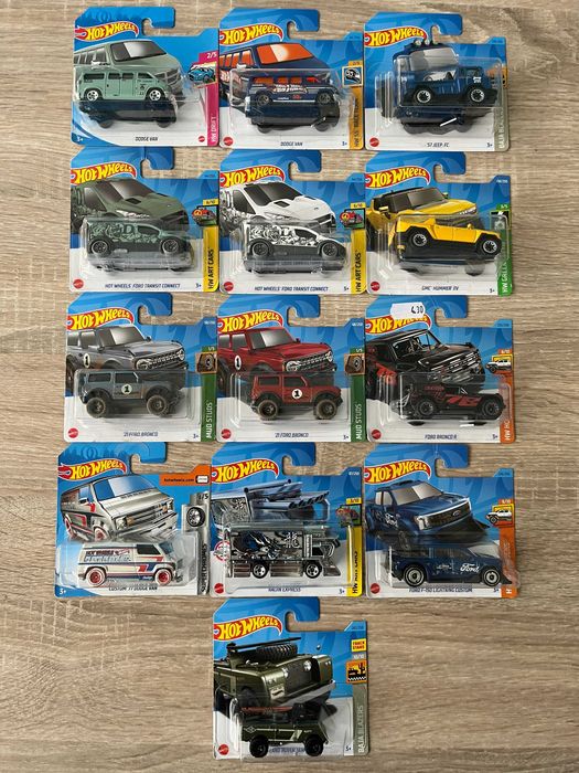 Метални колички Hot Wheels