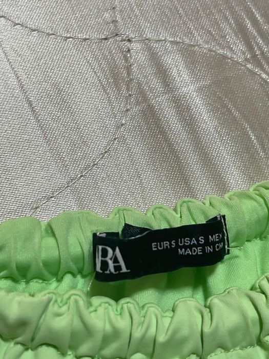 Яркий лимонный купальник Zara оригинал (надет 1 раз на фотосессию)