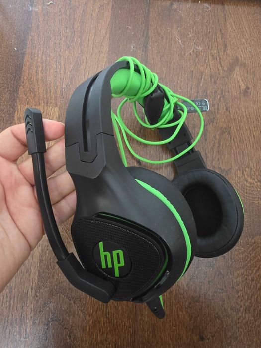 Наушники игровые HP, мышь DEFENDER